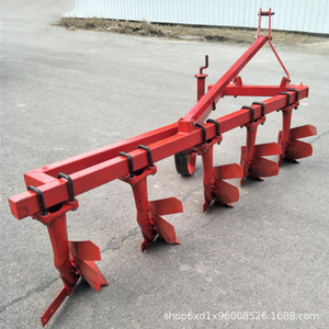 Furrow Plough 4 Row Red Farm <b>Cultivator</b> For Tractor Use High Productivity - Product Image 5