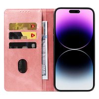 Funda Tipo Cartera de Cuero PU Premium para iPhone 15 Pro Max - Funda con Soporte para Teléfono, Ranuras para Tarjetas, Cierre Magnético y Protección Contra Impactos