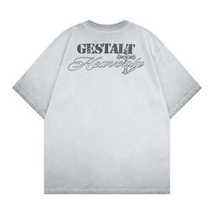 Camiseta Oversize Y2K <span class=keywords><strong>Grunge</strong></span> con Estampado 'Heavenly' de la Virgen María, 100% Algodón Transpirable, Estilo Urbano, Camiseta Gótica con Gráficos Religiosos para Hombre - Product Image 4