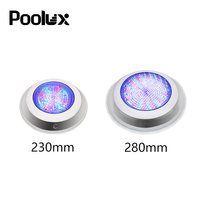 IP68 sans fil piscine lumières AC12V télécommande mural rvb étanche sous-marin extérieur mur LED coloré bateau projecteur