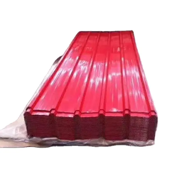 亜鉛亜鉛亜鉛メッキ段ボール鋼ガーナハウス用鉄製屋根板