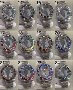 Accessoires personnalisés, boîtier de montre à bague en céramique, cadran de 28.5mm, bracelet de montre en acier inoxydable adapté au mouvement Nh35/34/36/38/<span class=keywords><strong>7S</strong></span>/4R, boîtier en saphir - Product Image 6