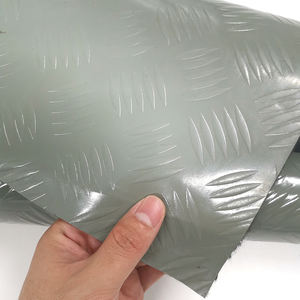 PVC sol <span class=keywords><strong>voiture</strong></span> tapis gaufrage conception anti-dérapant couvrant <span class=keywords><strong>Garage</strong></span> diamant plaque coin poignée en plastique revêtement de sol vinyle rouleau atelier - Product Image 2