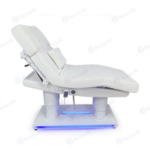 Lit chauffant de <span class=keywords><strong>massage</strong></span> de traitement de spa de luxe chaise médicale de salon de beauté vibrant lit de cils faciaux lit de table de <span class=keywords><strong>massage</strong></span> électrique - Product Image 3
