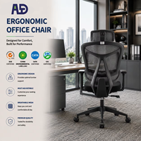 Fabricant de chaises de bureau ergonomiques en maille OEM, chaise d'ordinateur réglable avec coussin de qualité supérieure et design multifonctionnel
