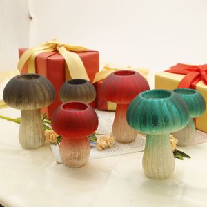 Nouveauté 2025 : Artisanat en verre de haute qualité en forme de champignon pour la décoration de bureau et de maison - Product Image 6