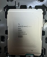 Processeur serveur Intel Xeon Gold 6534 CPU 3,90 GHz 8C/16T 195W TDP Socket LGA4677 pour applications d'IA et de base de données