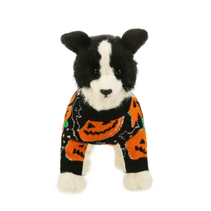 Sudadera C066 para Perro, Cálida para Invierno, con Diseño de Calabaza de Halloween, Personalizable, Tejida y Lavable - Product Image 2
