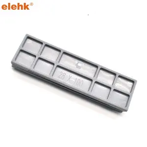 Elehk 1mm à 6mm Emballeur pour vitres et vitrages en plastique Cales plates en plastique Emballeurs pour vitrages