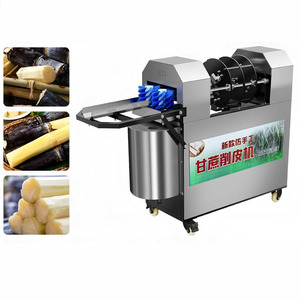 Automatic Electric Sugarcane Peeler Farm Hotel Food Processing - Product Image 1