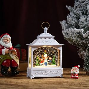 Dropshipping Shopify, Globo de Nieve Musical Navideño con Luces, Figura de Papá Noel, Decoración Festiva para Mesa - Product Image 6