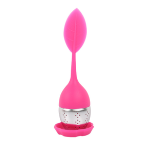 ที่กรองชาแบบสแตนเลสพร้อมด้ามจับซิลิโคนดีไซน์แปลกใหม่ ปรับแต่งได้ - Product Image 4
