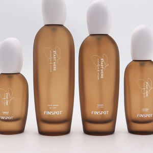 100 ml Luxus Nachfüllbares Kosmetik-Pumpflaschen-Set Leere Glasflaschen mit Naturkosmetik-Pumpbehälter Kosmetikflasche - Product Image 6