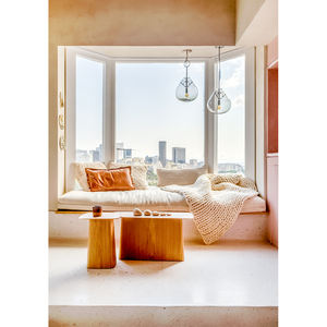 <span class=keywords><strong>Baie</strong></span> <span class=keywords><strong>vitrée</strong></span> en aluminium à double vitrage avec design à grilles - Product Image 1