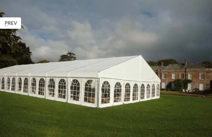 Tenda da festa per eventi di matrimonio all'aperto Safari di lusso 30x60 in vendita