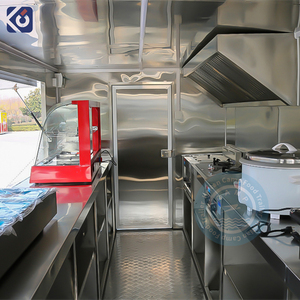 Remorque de bar mobile CAMPTRL, camion de vente de nourriture entièrement équipé, restaurant en conteneur, remorque de restauration rapide, chariot de nourriture de rue mobile - Product Image 6
