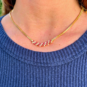 Collier ras du cou en chaîne serpent plaqué or jaune avec incrustation de zircon cubique, pour femme, usage quotidien, 16 pouces, style classique - Product Image 3