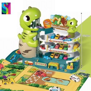 Jouets de stationnement de <span class=keywords><strong>dinosaure</strong></span> SY <span class=keywords><strong>Garage</strong></span> Parking jouets pour enfants jouets de piste de <span class=keywords><strong>voiture</strong></span> - Product Image 2