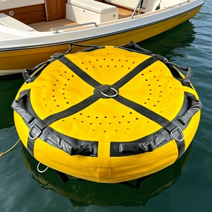Bouée gonflable triangulaire en PVC épais de haute qualité pour marqueur de parcours gonflable, boule flottante pour événements aquatiques - Product Image 4