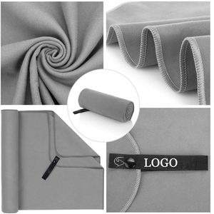 Serviette de plage turque en microfibre personnalisée, écologique, pour le yoga, le sport, la gym, avec logo, absorbant la transpiration, séchage rapide - Product Image 3