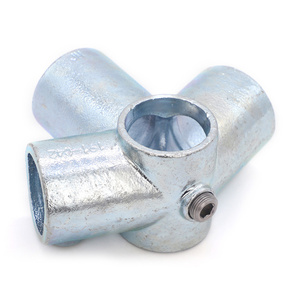 Điện mạ kẽm Đúc đúc nóng nhúng Inter kẹp thép dễ uốn sắt ống kẹp phụ kiện - Product Image 4