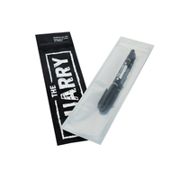 Sacs Mylar anti-odeur personnalisés 3,5g, tubes en plastique, sacs thermoscellés 3 côtés pour fleurs
