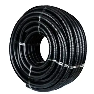 Quality Assurance Aço ou Plástico Flame-Retardant Flexible Conduit Pipe Corrugado