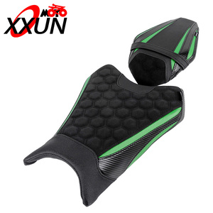 XXUN Moto Rider Solo Selle Passager Coussin de Siège pour <span class=keywords><strong>Kawasaki</strong></span> ZX-6R 2019 <span class=keywords><strong>2020</strong></span> 2021 2022 2023 2024 2025 - Product Image 1