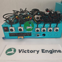 VC500 perangkat lunak sistem kontrol pompa injektor rel umum dengan kotak sensor pengukur aliran termasuk injektor HEUI & sensor pompa HEUP