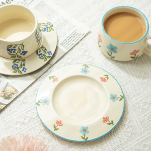 Juego de Taza y Platillo de Cerámica con Diseño de Limón y Decoración Subesmaltada para Uso Doméstico y Regalos, Primavera 2025, Origen Chaozhou - Product Image 5