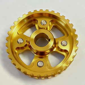 Factory Custom High-Precision CNC Carbon Fiber Racing Adjustable Cam Gear Parts Titanium Aluminum <b>Nitride</b> Coating 62-68 HRC - Product Image 3