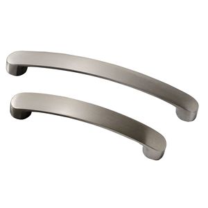Modern Simple Black Nickel Brushed Aluminum Handles for Kitchen Drawers Wardrobe Furniture &amp; Workshop <strong>Doors</strong> - Product Image 6