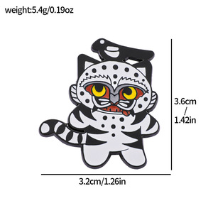 Pin Enamel K-Pop Demon Hunters Grosir Murah Desainer Baru Bros Mewah Topi Pin Kerah Grosir Pin K-Pop Demon Hunters untuk Topi - Product Image 3