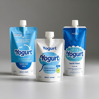 Poche Doypack Personnalisée avec Bec Verseur pour Aliments Bébés, Jus, Boissons Liquides, Gelées, Yogourts – Capacités 150ml, 200ml, 500ml