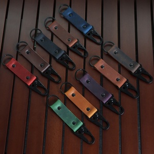 Gantungan Kunci Kulit Kuda Gila Antik Kualitas Tinggi Gantungan Kunci Mewah Kustom Unik - Product Image 6