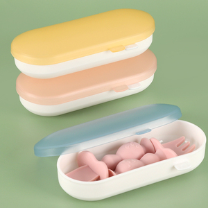Estuche Portátil SUNSHING para Mordedores de Bebé, Caja de Juguetes para Masticar para Recién Nacidos, Estuche de Plástico de Grado Alimenticio para Encías de Bebés, Contenedor de Almacenamiento para Juguetes de Dentición - Product Image 2