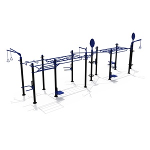 Entraînement de rue enfants adultes barre extérieure gymnastique ouverte équipement de <span class=keywords><strong>Fitness</strong></span> musculation Machine d'exercice pour parc - Product Image 2