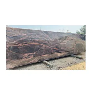 New Trendy Design Himalyan Brown Granite Slab for Villa and Hotel Application from Indian Supplier