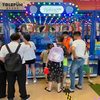 Jeux de stand de fête foraine Tolefun CE pour tous les âges, jeux de fête foraine, jeux d'attaque de dinosaures, jeux de sport d'intérieur, machine de jeu amusante à vendre