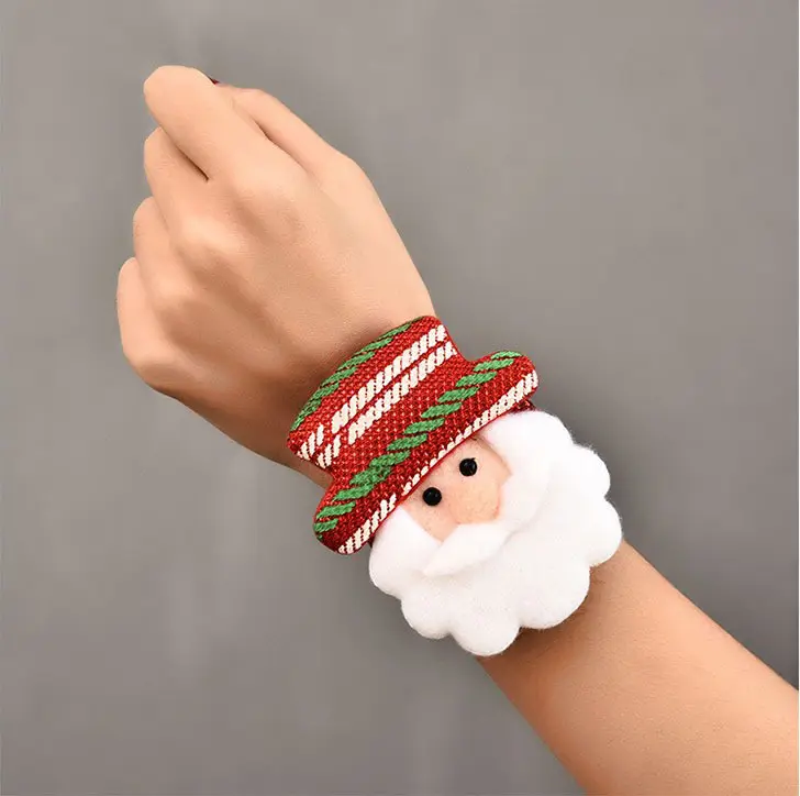 Creative luminous Christmas children small gifts with lights Christmas gifts for Kids clap ring bracelet