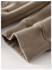 TKAN750 personnalisé hommes lavé en détresse à capuche coton polaire blanc haute qualité pull lavé à l'acide Vintage à capuche hommes vêtements - Product Image 4