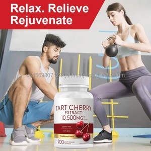 Cápsulas de Extracto de Cereza Ácida OEM ASAP, Suplemento Dietético Saludable, Vitaminas y Antioxidantes Orgánicos, Cápsulas de Cereza Ácida - Product Image 2