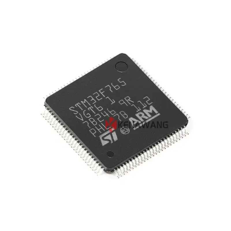 STM32F765VGT6 IC MCU 32BIT 1เมกะไบต์แฟลชใหม่และเป็นต้นฉบับ100LQFP SRAM มาตรฐานภายใน ST วงจรรวมสำหรับโทรศัพท์มือถือ-