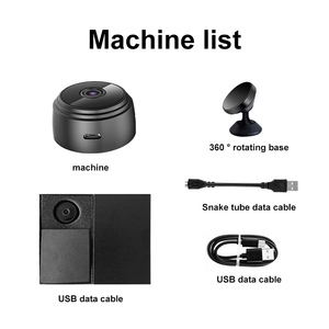 Mini caméra A9 sans fil WIFI 1080p HD, caméra <span class=keywords><strong>IP</strong></span>, version nocturne, enregistreur vidéo vocal, mini caméra - Product Image 4