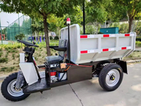 1.5T électrique à trois roues Mini Dumper souterrain Machine minière à piles à vendre