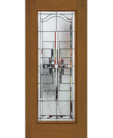 Inserts en verre isolant de haute qualité avec finition nickel, design moderne, pour portes de salon et de salle de bain, usage résidentiel en Amérique du Nord
