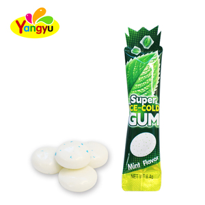 Premium Super Ice Cold <strong>Mint</strong> Flavor Chewing Gum Individually Wrapped Display Box 30PCS Bulk Wholesale - Product Image 6