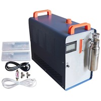 Générateur oxy-hydrogène 3 cylindres 300L/h 0.09L/h pour polissage à la flamme de bijoux en or et argent, machine de soudage à l'eau, oxygène et hydrogène