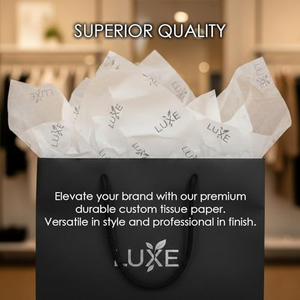 DIY Custom Logo Print Specialty <b>Paper</b> Moisture Proof Tissue <b>Paper</b> for Clothing Gift Packaging 17g/18g/20g Sizes - Product Image 3