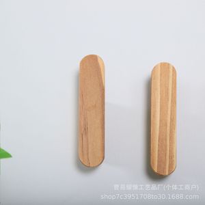 Solid Wood <b>Wall</b> Mounted <b>Hook</b> Rectangle Eco Friendly Multipurpose Home Storage Rack - Product Image 4